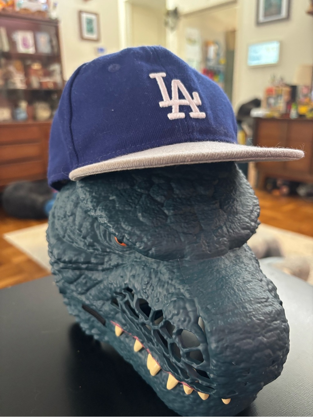 New Era Kids Navy and Gray LA Dodgers Baseball Cap